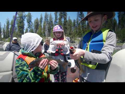 FAMILY FISHING for Trout! (How To Introduce Kids to FISHING!)
