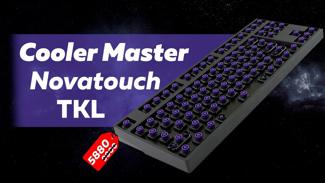 🔥 Механическая мембранка за 6000 рублей || Обзор CoolerMaster Novatouch TKL 🔥