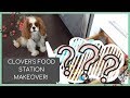 🛍Shop & Organize With Me | ☘️Clover The Dog's Cute New Food Station!