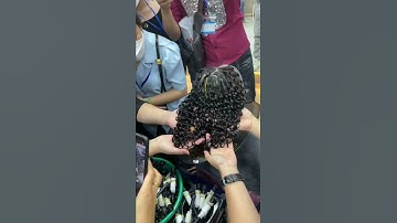 Uốn xù mì trong khoá đào tạo tại Cao Gia Lộc #caogialoc