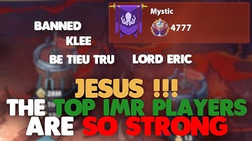 I Challenge the TOP IMR PLAYERS in Infinite Magicraid - Stats, Stuff, Strategies