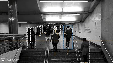 Isarsoft People Counting At Subway Entry