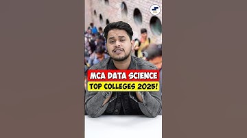 💥Top 3 Colleges for MCA Data Science 2025🤩Best MCA Specialization💥#shorts #mca #datascience