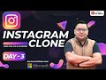  live day 03  instagram clone using html css  javascript  free certificate  coding java