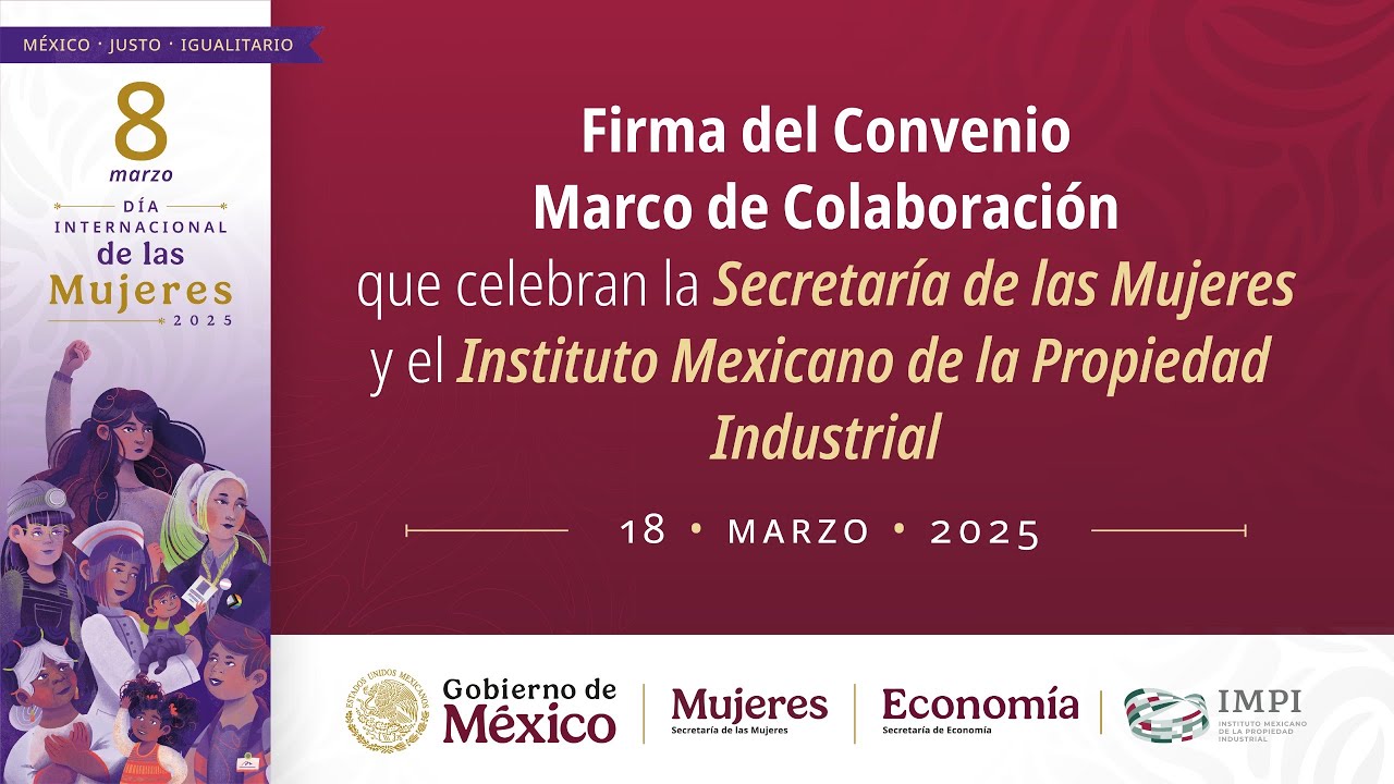 Firma convenio de colaboración con el IMPI - YouTube