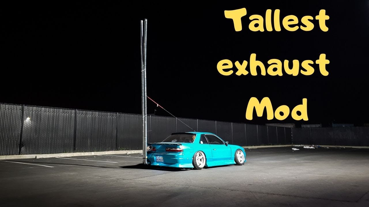 WORLDS TALLEST EXHAUST!! YouTube