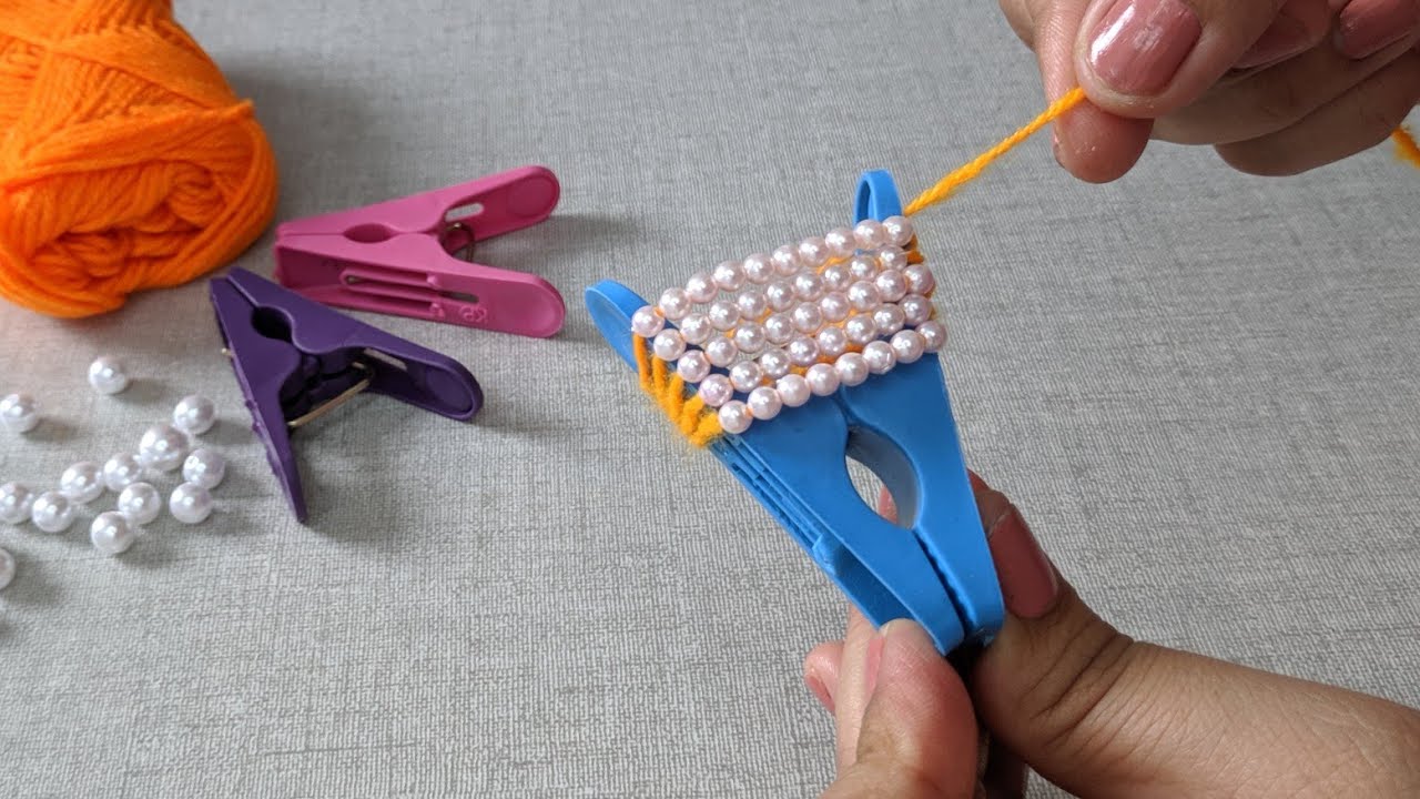 Amazing Hand Embroidery flower design trick | Very Easy Woolen Latkan design idea:Blouse/Kurti/Suit