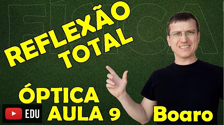 REFLEXO TOTAL DA LUZ - PTICA - Aula 9 - Prof.  Boaro
