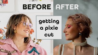 Getting a Pixie Cut for the first time! Do I regret it? | Designed By Hannah