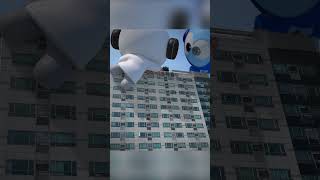 TOG Character on a building 빌딩 위 대형인형 토그