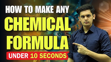 How to Make any Chemical Formula under 10 seconds 🔥| Class 10| Prashant Kirad