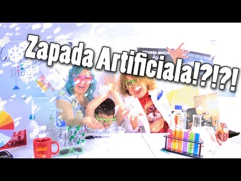 Cum sa faci Zapada Artificiala ft. Mariposa DIY #CuDragDeStiinta
