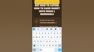 Get paid to listen: How to earn money with music| meme girls #memefivideocode #memcoin #memefi