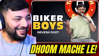 Pakistani Reacts To Biker Boys Stand-Up Comedy By Devesh Dixit