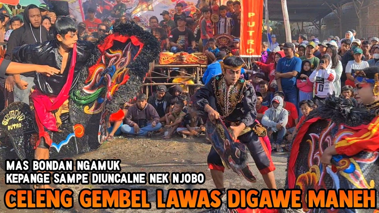 MAS BONDAN NGAMUK❗️CELENG GEMBEL LAWAS DIPAKAI LAGI JARANAN SAMBOYO PUTRO Live Plosolanang Grogol