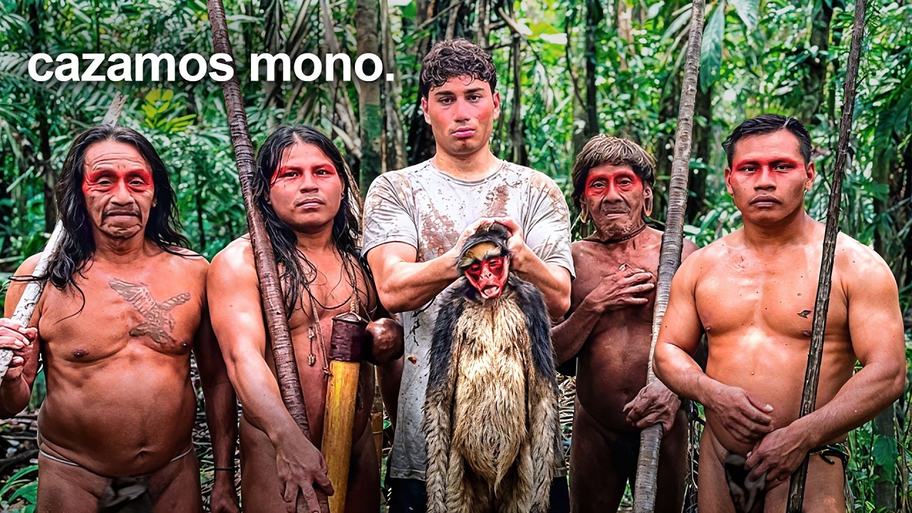 Fui a Cazar con una Tribu del Amazonas