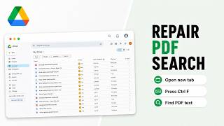 How to Fix Google Drive PDF Search Not Finding Text (PDF Text Search)