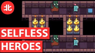 Program Your Knights To Escape Treacherous Dungeons - Selfless Heroes (Northernlion Tries)