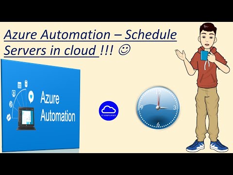 Azure Automation - How to Schedule Servers in azure?