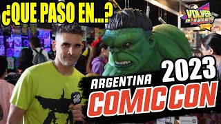 ARGENTINA COMIC CON 2023 COBERTUTA COMPLETA