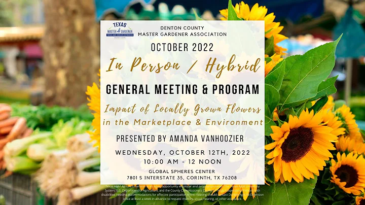Denton County MGA October 2022 General Meeting Pro...