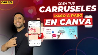 [PASO A PASO] Como HACER un CARRUSEL para INSTAGRAM en CANVA | (CAP 3/4)