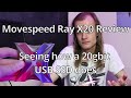 Movespeed ray x20 review taking a look at a 20gbit usb ssd