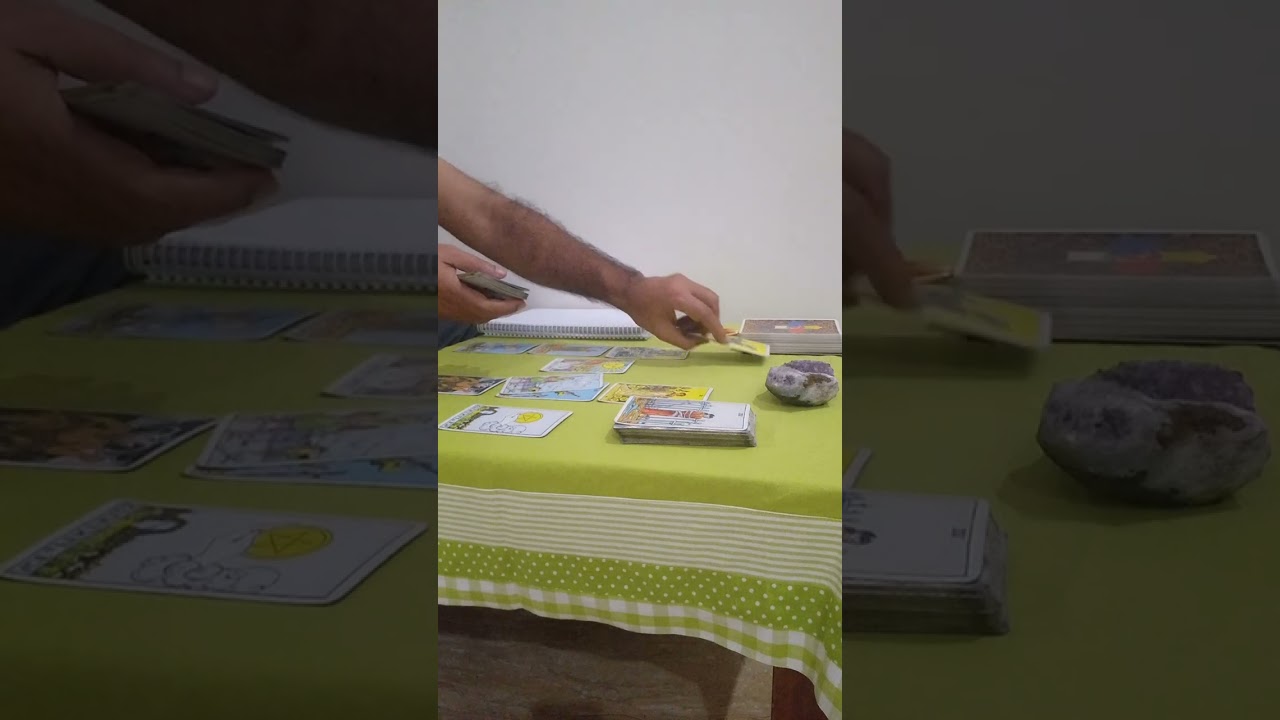 Offline Tarot reading for an actual client