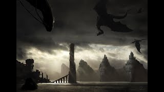 FANTASY ENVIRONMENT Photobashing digital art timelapse