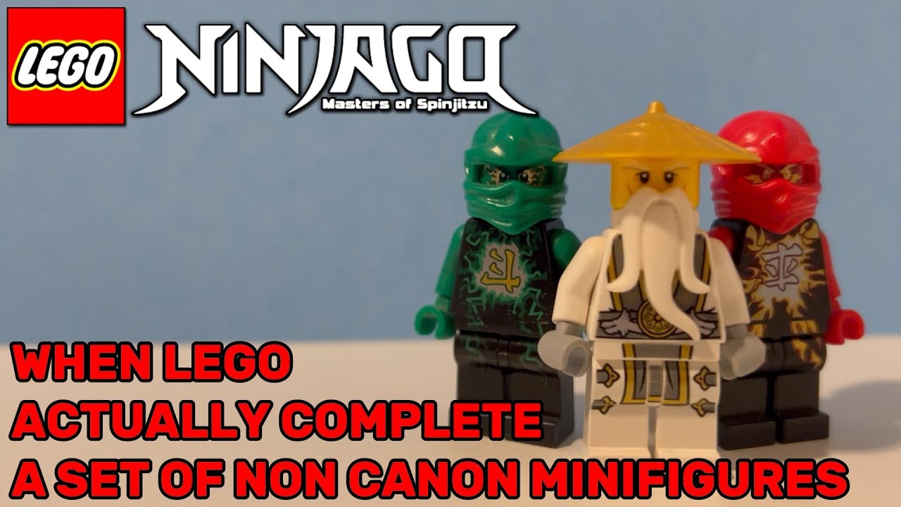 Some of the BEST Non Canon NINJAGO MINIFIGURES | Lego Ninjago