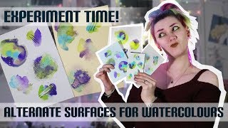 Alternate Surfaces for Watercolours??