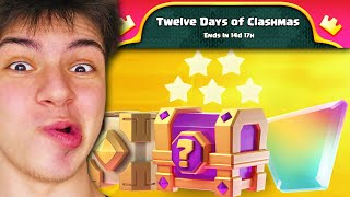 New 12 Gifts For Clashmas 5 Star Lucky Chest For Everyone - Clash Royale