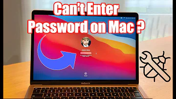 Kann Passwort nicht eingeben Mac?