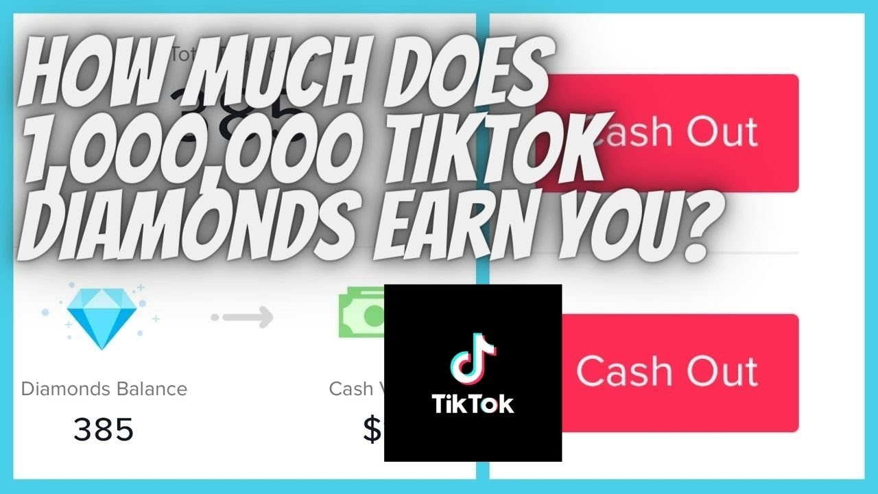 how much are tiktok diamonds worth? YouTube