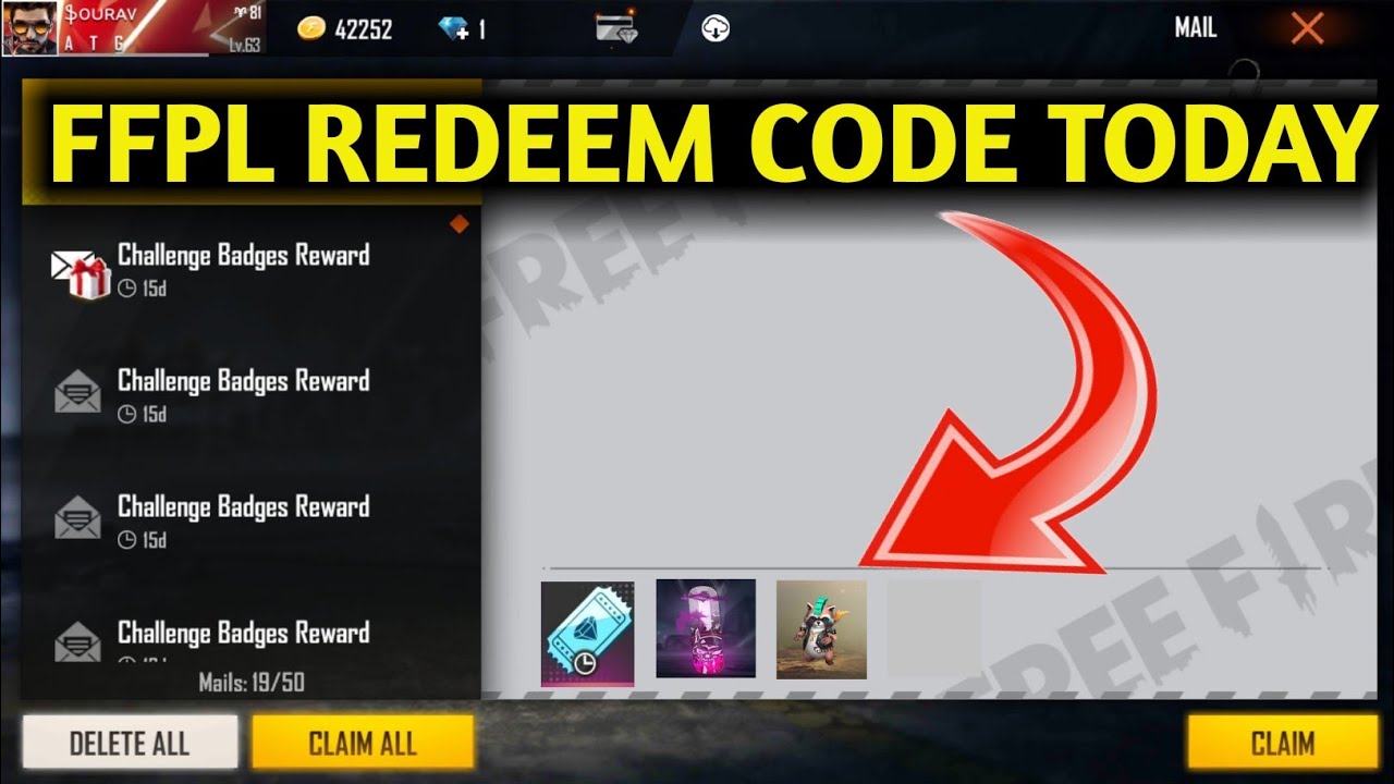 ffpl redeem code/ffpl live watching rewards/free fire redeem code today/FFPL redeem code today/ffpl