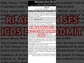RI ARI AMIN SFS ICDS EXAM ADMIT CARD EXAM DATE.