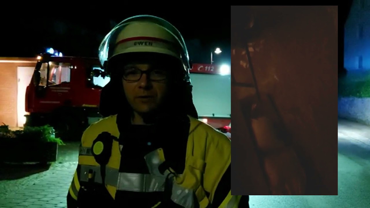 Land unter in Amelunxen: 60 Feuerwehrleute kämpfen gegen Hochwasser