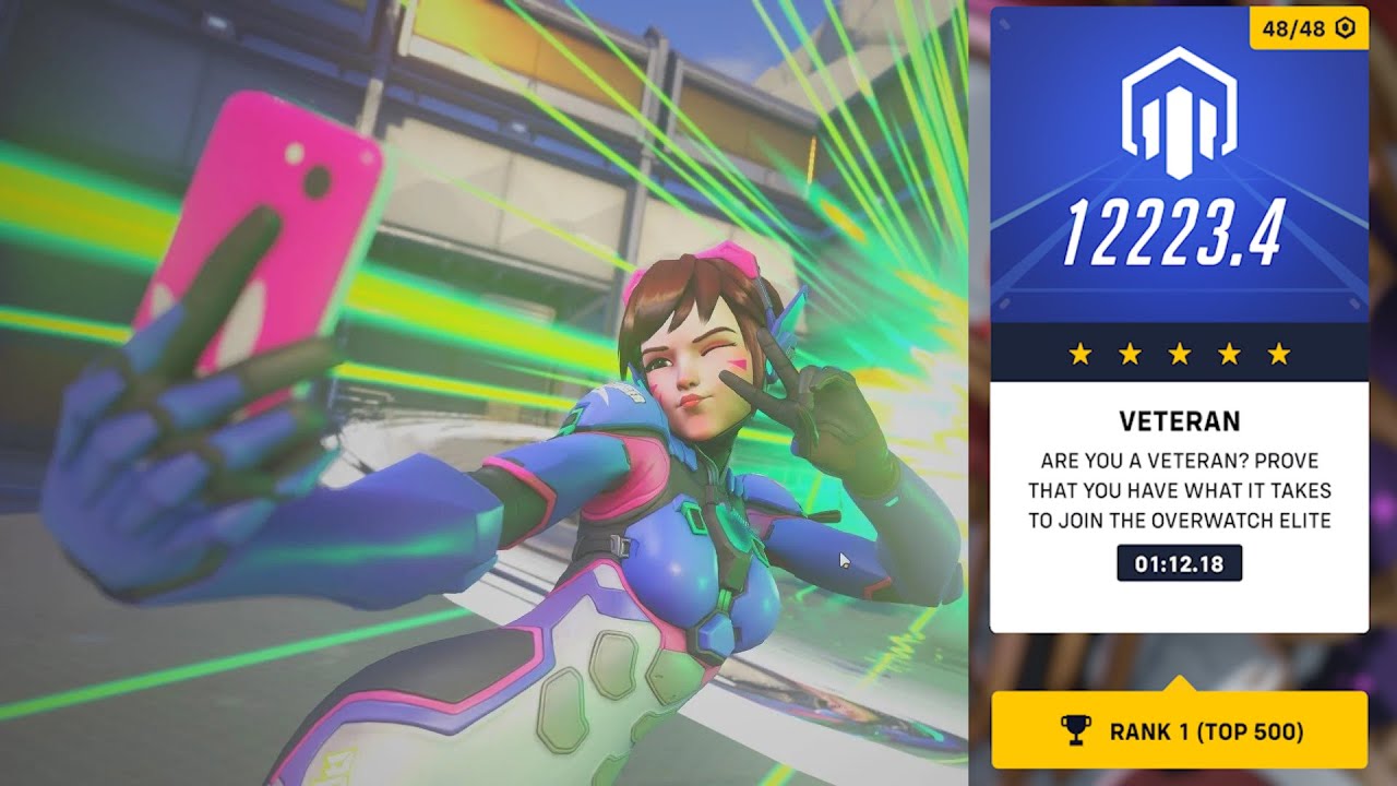 Overwatch 2 D.VA Hero Mastery Veteran #1 Console W/Controller 12223.4