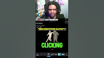 I FOUND A NEW FINSHING MOVE GLITCH