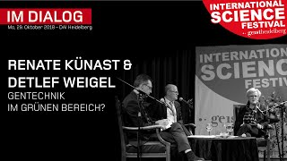Renate Künast Detlef Weigel Gentechnik Im Grünen Bereich? Dai Heidelberg