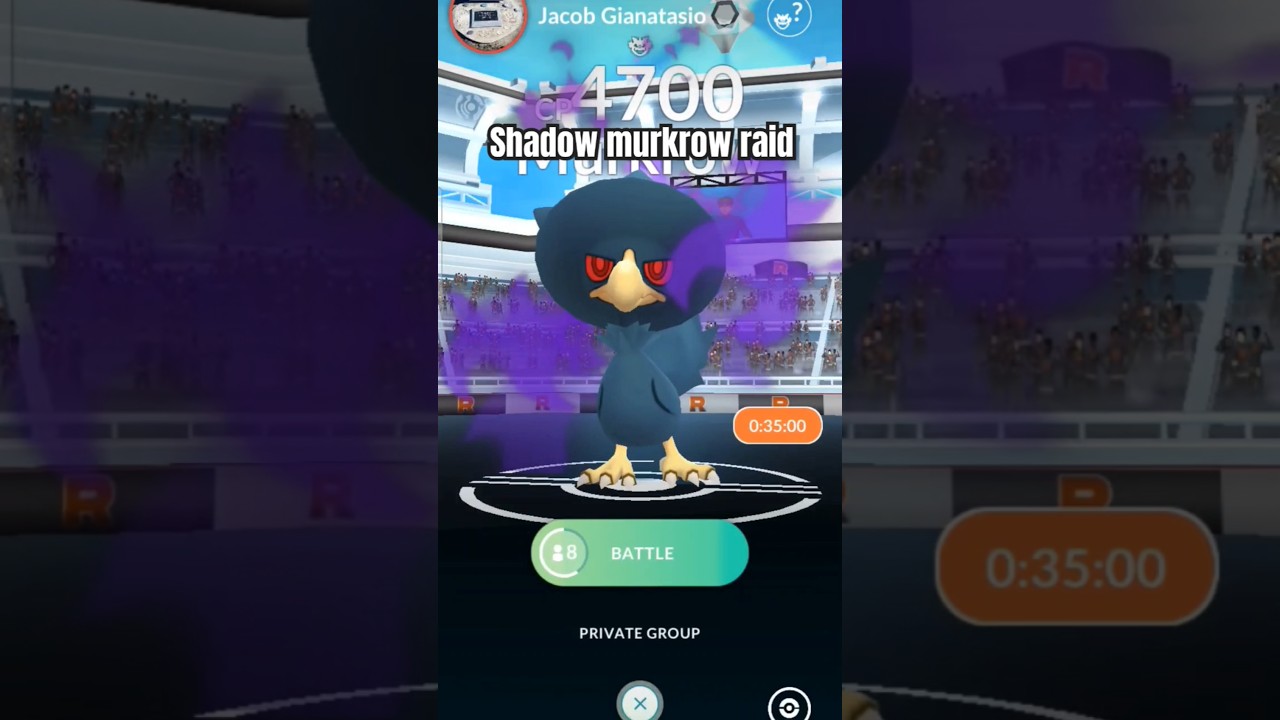 Shadow Murkrow raid