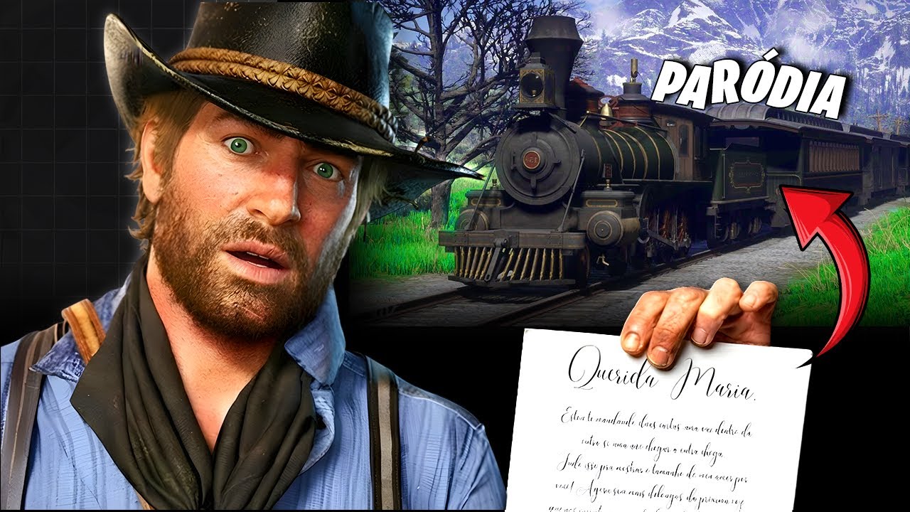 R$50 Mil do Trem ou Uma Carta Misteriosa? | Paródia Red Dead 2