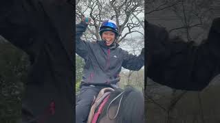 Trying horseback archery as a jockey 🏹 #horsebackarchery #horsegirl #archerylifestyle #equestrian