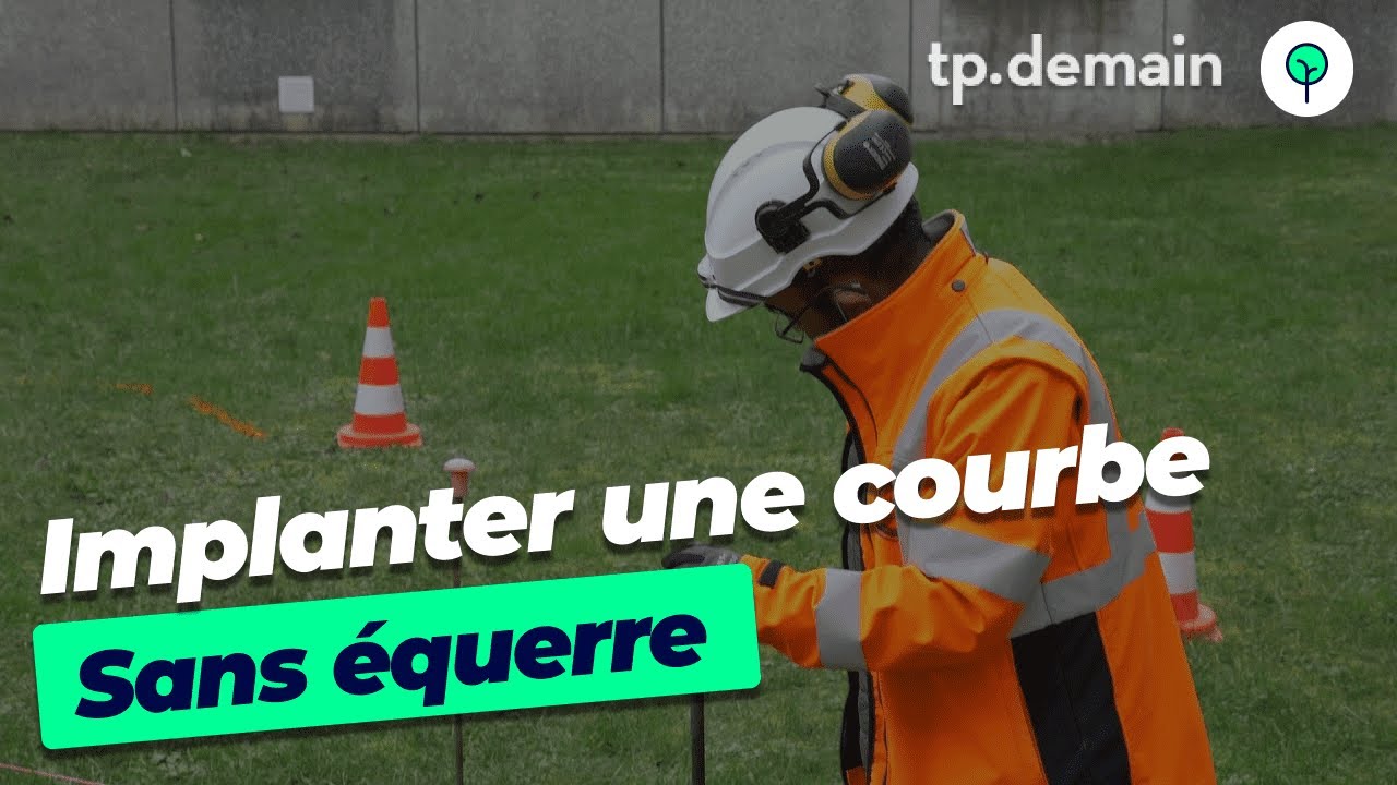 L'implantation d'une courbe sans équerre