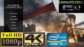Mount and Blade 2: Banner lord / PC/ 1080Ti/ Full HD & 4K FPS test