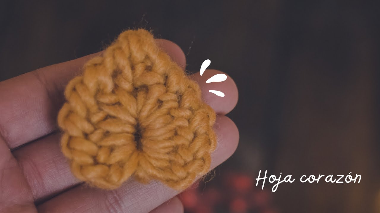LA HOJA MÁS BELLA | tutorial en crochet