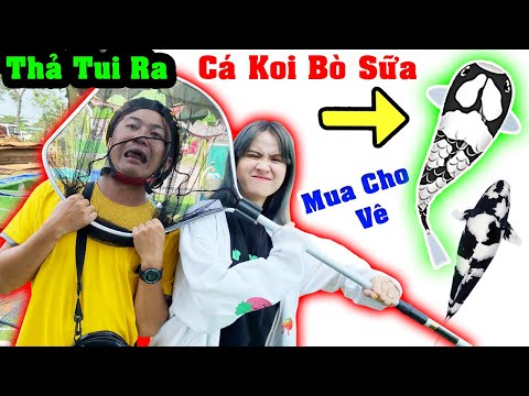 Video Bà Vê Phát Hiện Cá Koi Bò Sữa Khổng Lồ || Độc Lạ Nhất... - youtube