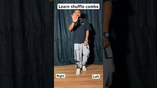 Learn Shuffle Combo  #dance  #shuffledance #shuffle #tutorial #viral #runningman #viraltrend #shorts