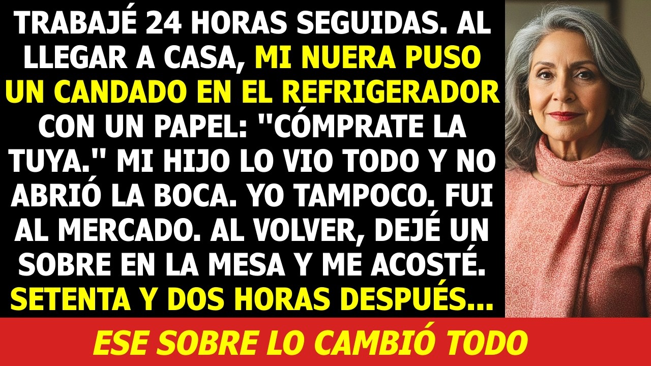 Mi Nuera Trancó Mi Refrigerador y Dijo: 