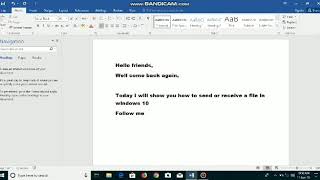 How To Send Or Receive A File With Mobile To Pc Or Pc To Mobile
